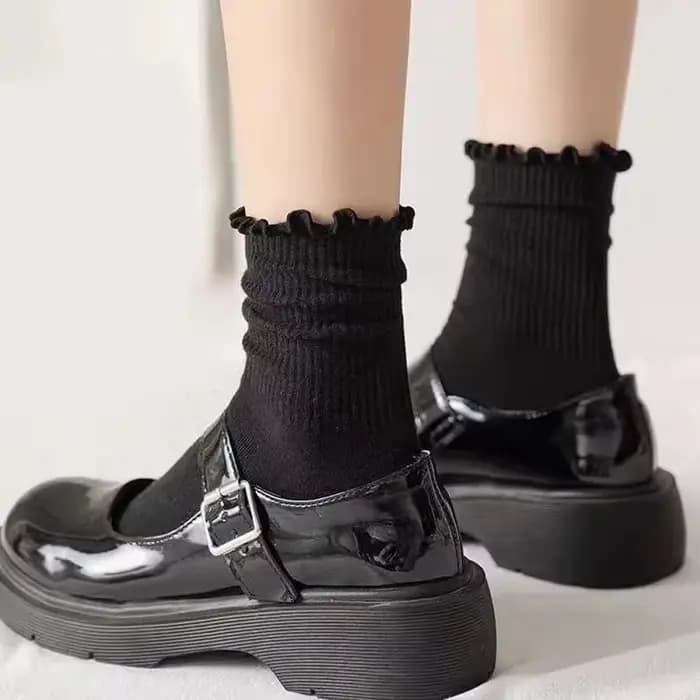 Chaussettes à volants pour femmes