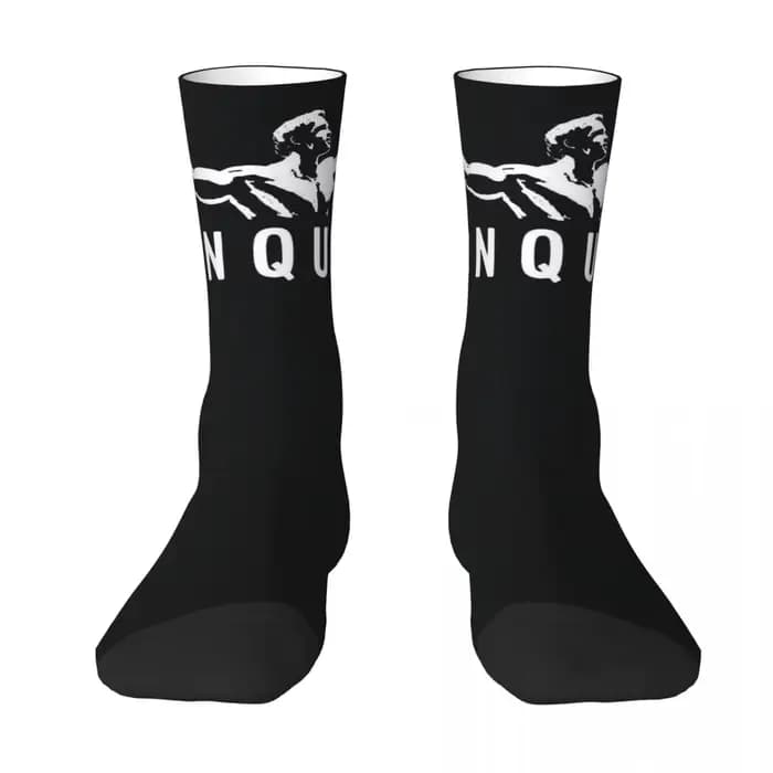 Chaussettes imprimées décontractées pour hommes et femmes