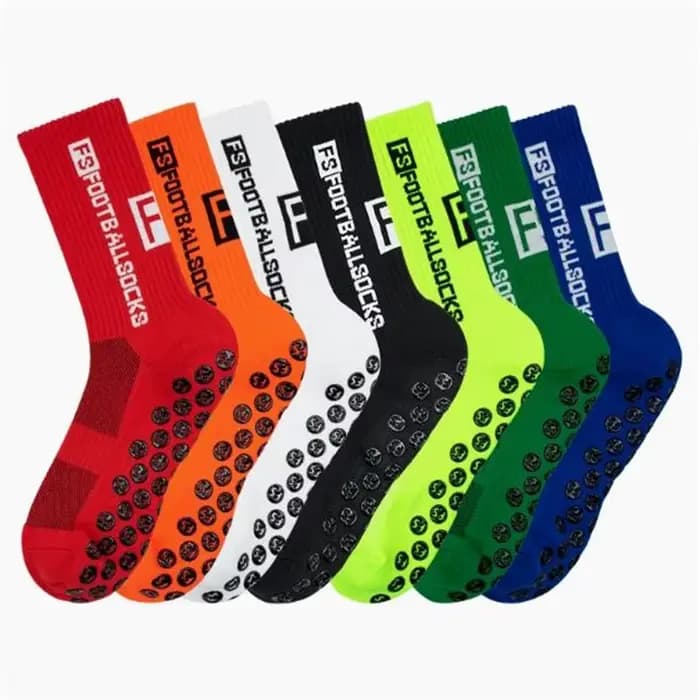 1 paire de chaussettes de Football antidérapantes pour hommes