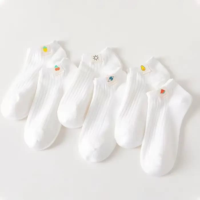 Chaussettes blanches décontractées pour femmes