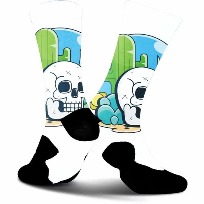 Indispensable pour les créateurs de tendances ! Chaussettes de cyclisme à motifs rétro et personnalisés, tendance incontournable entre les sorties.