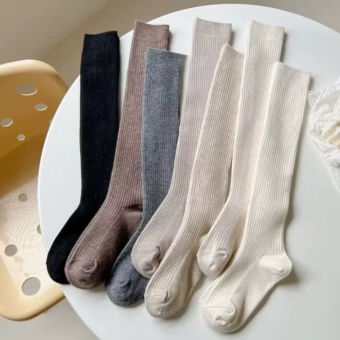 Femmes chaussettes longues cachemire