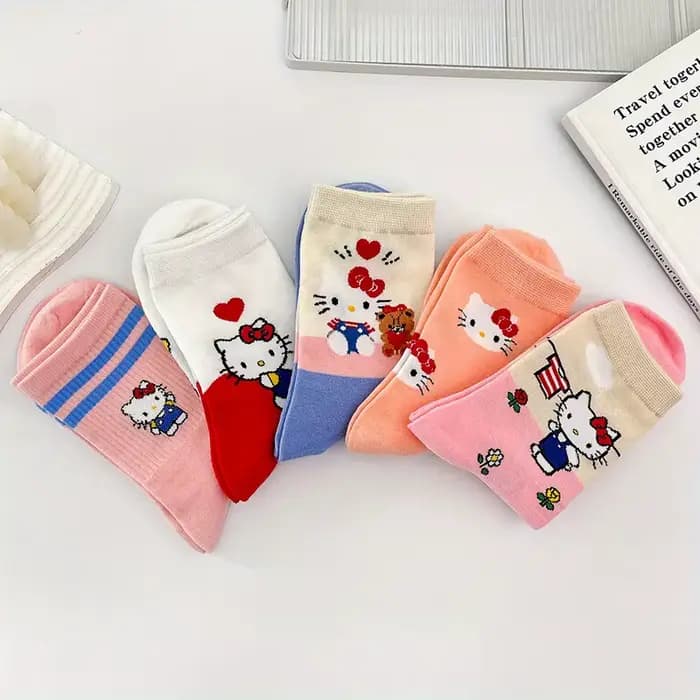 5 paires de chaussettes mignonnes pour l'automne et l'hiver, design doux et confortable pour vous garder au chaud et heureux les jours froids !