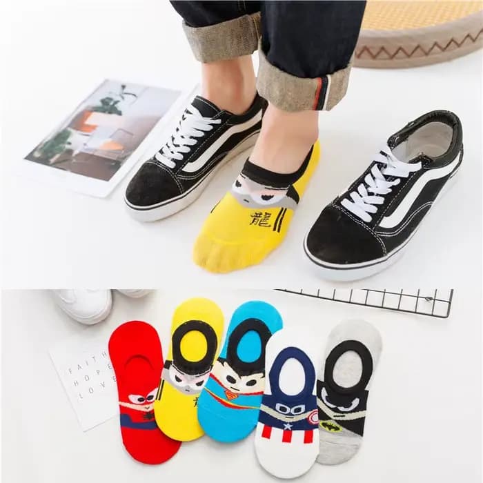 Chaussettes fines invisibles et respirantes pour hommes