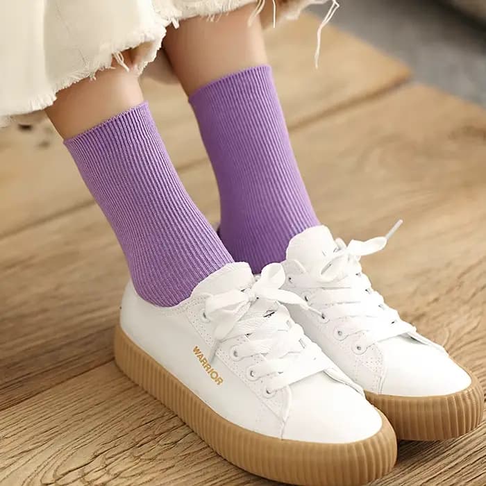 Chaussettes amples en coton pour femmes