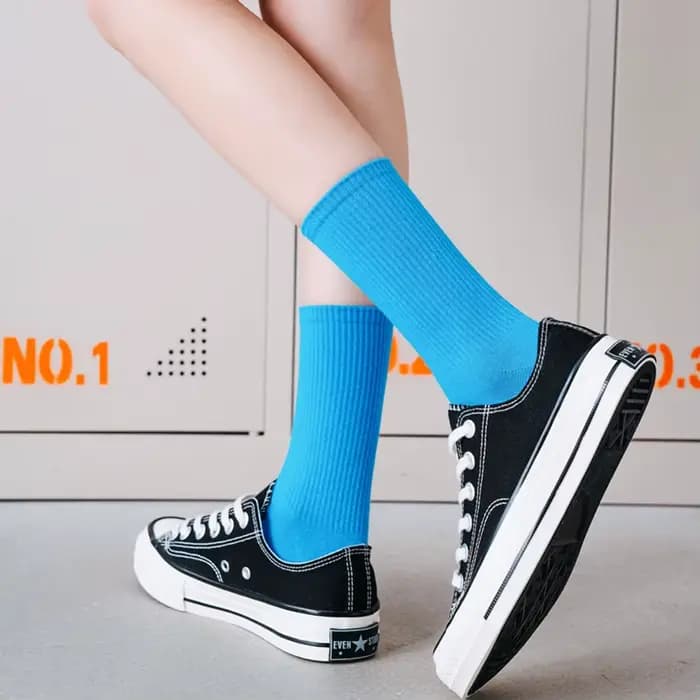 Chaussettes en coton pour femme