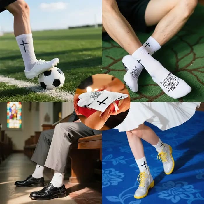 Chaussettes de sport de football à séchage rapide