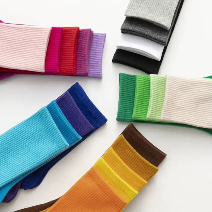 Chaussettes en coton pour femme