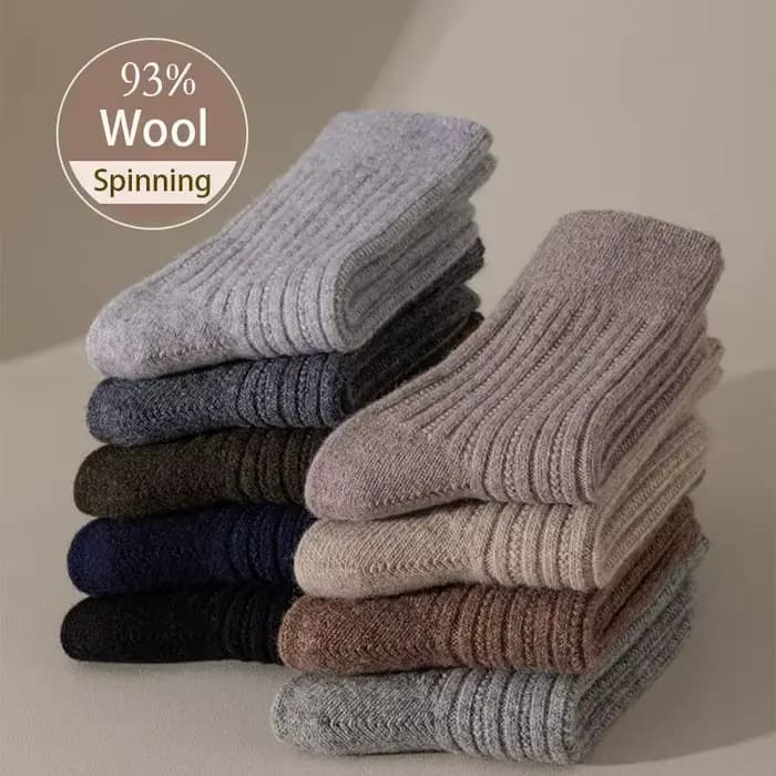 Chaussettes chaudes en laine mérinos pour hommes et femmes