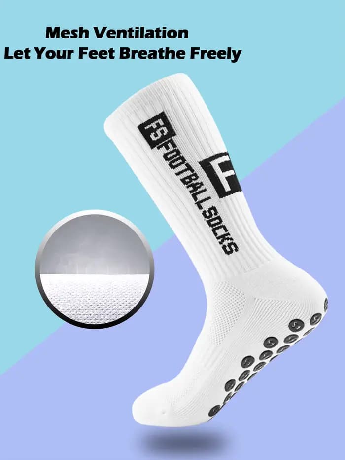 10 paires de chaussettes de Football antidérapantes pour hommes, coussinets de préhension pour le Football, le basket-ball, les Sports avec pinces