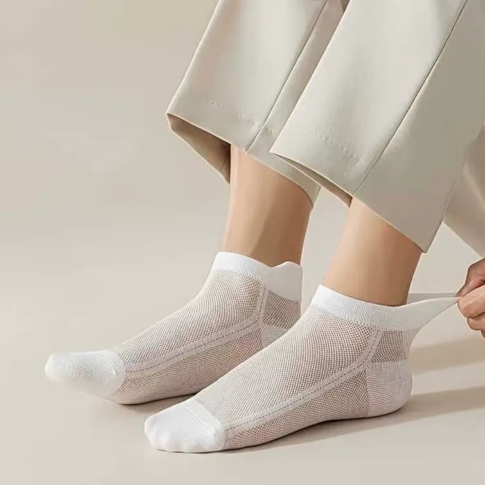 6 paires de chaussettes fines pour le printemps