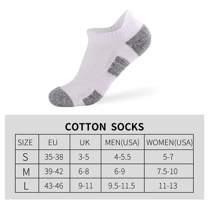 Lot de 10 chaussettes de course pour hommes et femmes