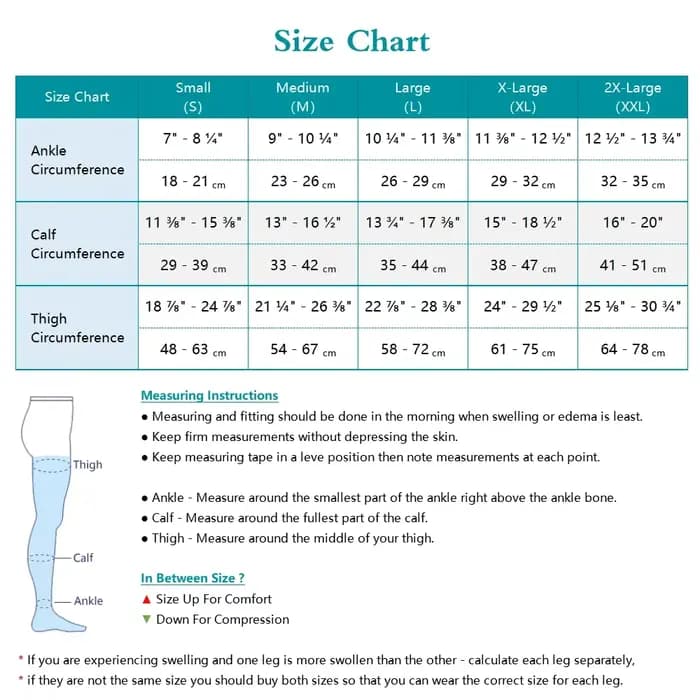 Collants de Compression gradués 20-30 mmHg