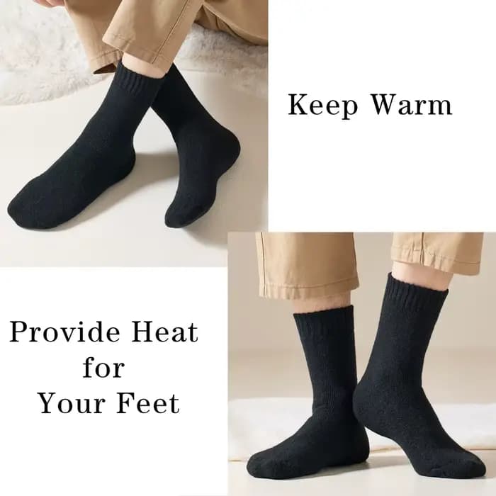 Chaussettes en laine pour hommes