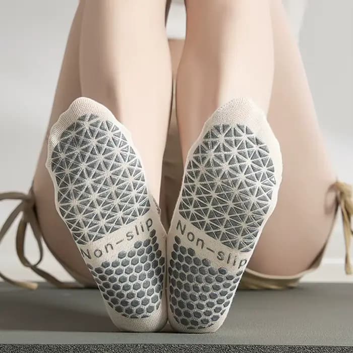 Chaussettes de sport en coton respirant pour femme