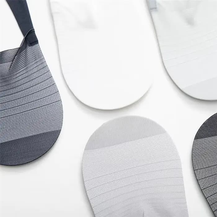 Chaussettes en peau transparente pour hommes