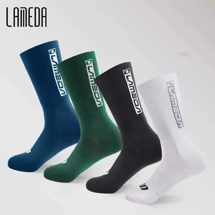 LAMEDA hommes chaussettes de cyclisme réfléchissant vélo route