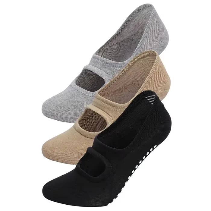 Chaussettes dos nu pour aérobic