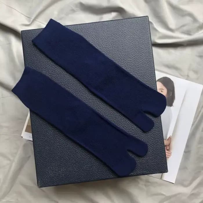 Chaussettes en coton fendu pour hommes et femmes
