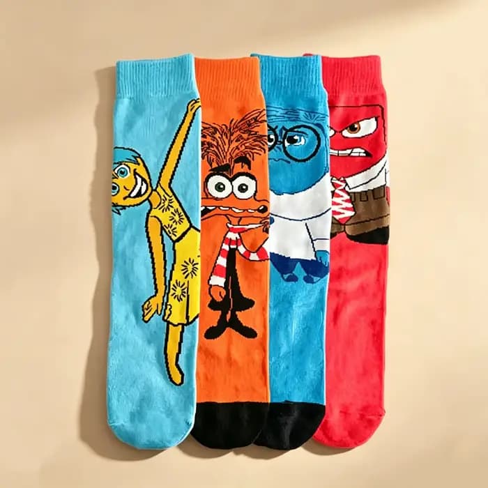 4 paires de chaussettes mi-tube pour femmes