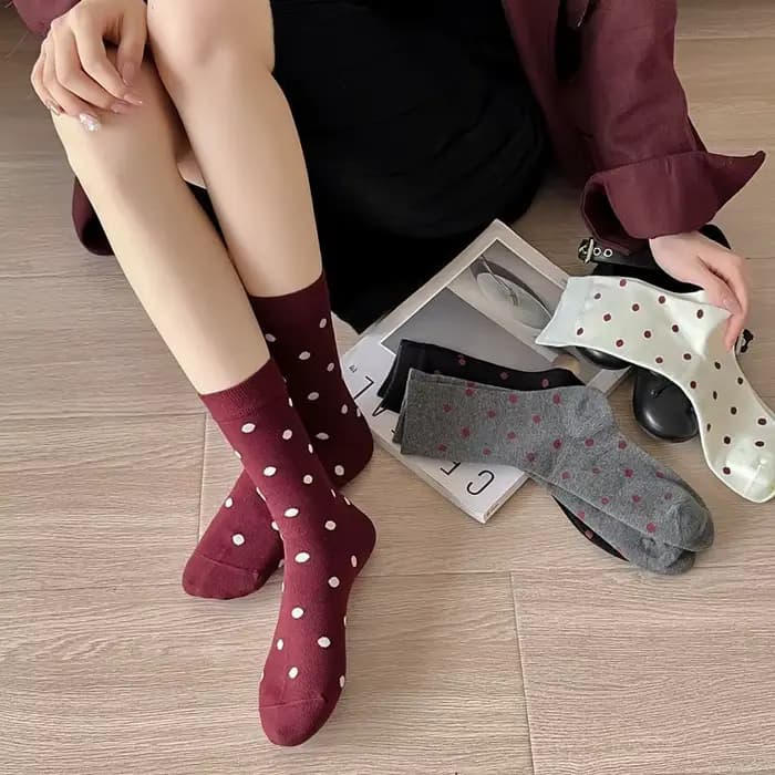 Chaussettes vintage Harajuku pour femmes