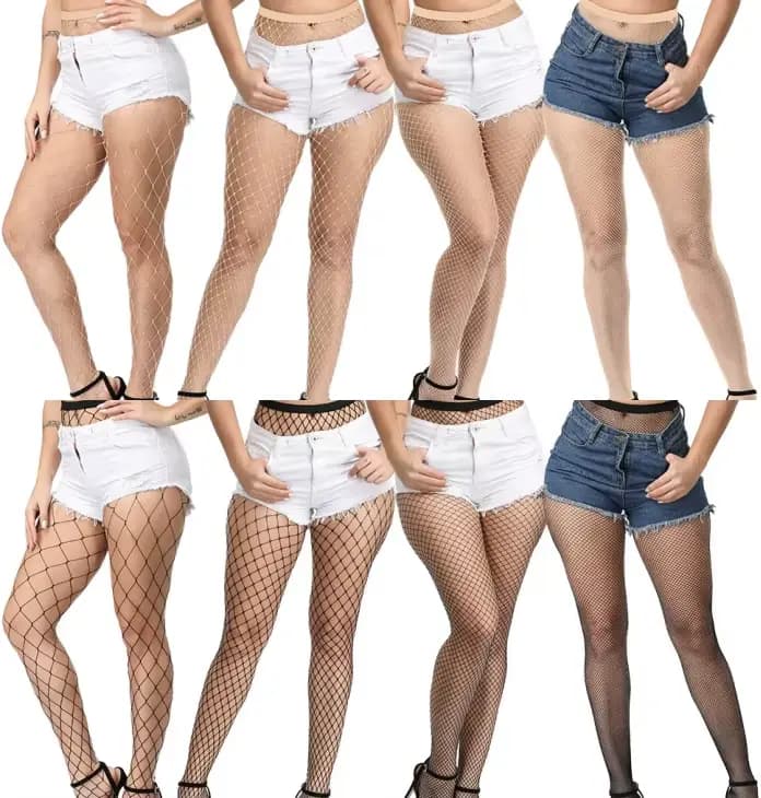 Bas résille Sexy pour femmes
