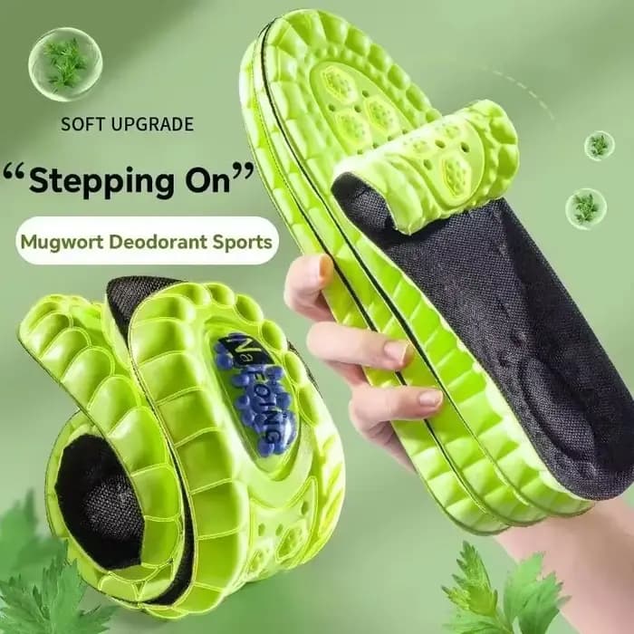 1 paire de semelles orthopédiques 4D Cloud Sport pour chaussures
