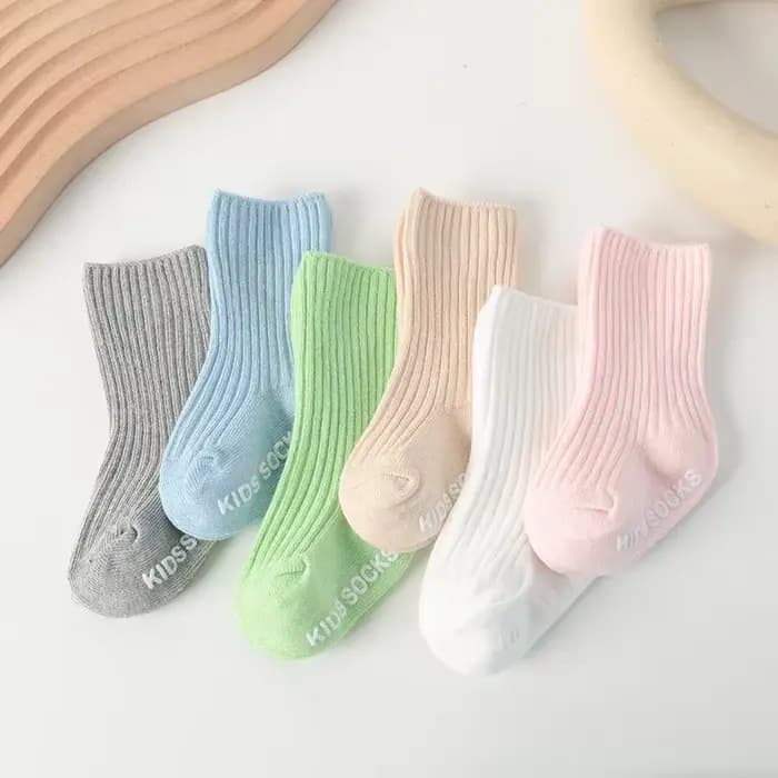 Chaussettes coordonnantes en coton pour bébé