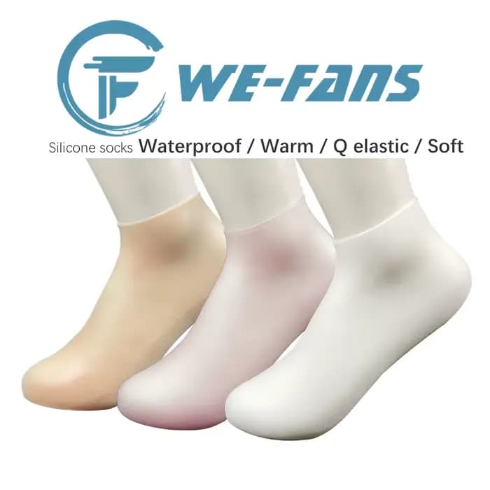 Chaussettes de plongée sous-marine en Silicone, chaussettes de natation 3mm, chaudes, résistantes à l'eau, bottes d'eau de surf, chaussures de plage antidérapantes, chaussettes à ailettes élastiques