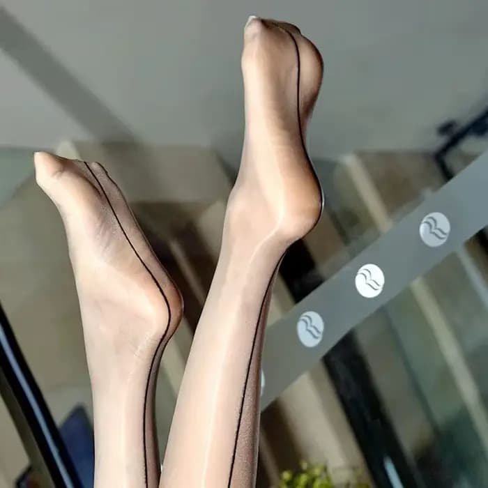 Collants à huile brillants pour femmes