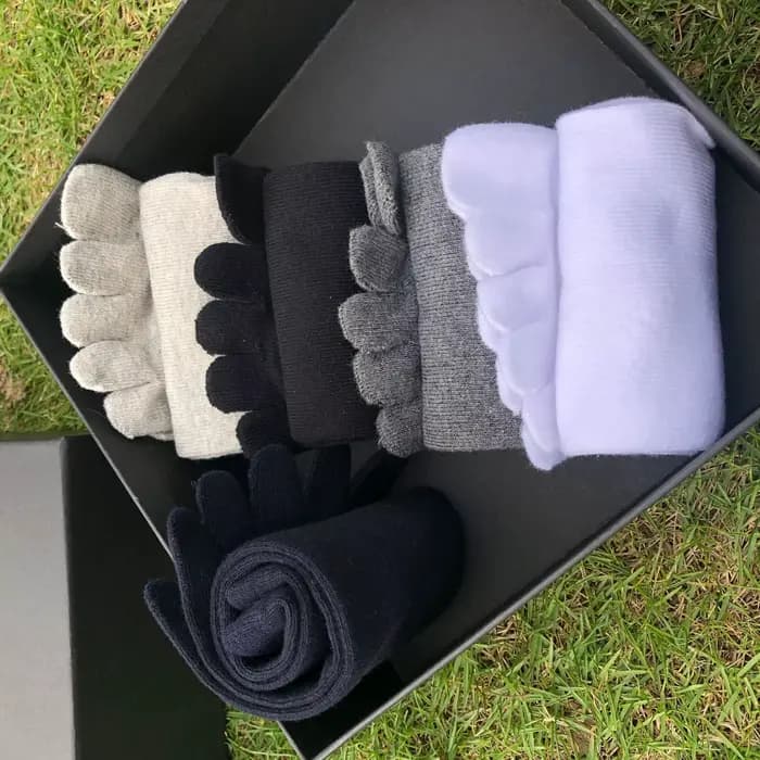 Chaussettes à 5 doigts pour hommes d'affaires