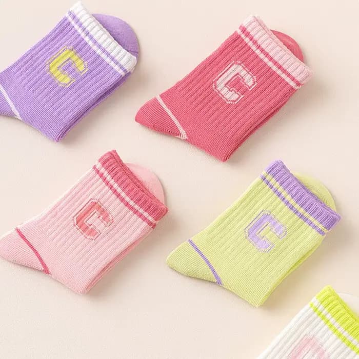 5 paires de chaussettes de sport pour enfants