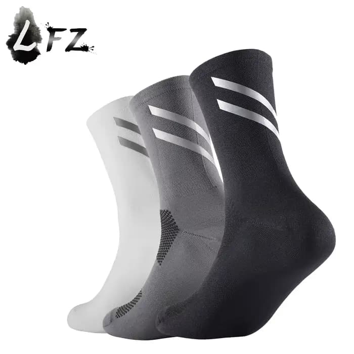 Chaussettes de sport de compression professionnelles pour hommes