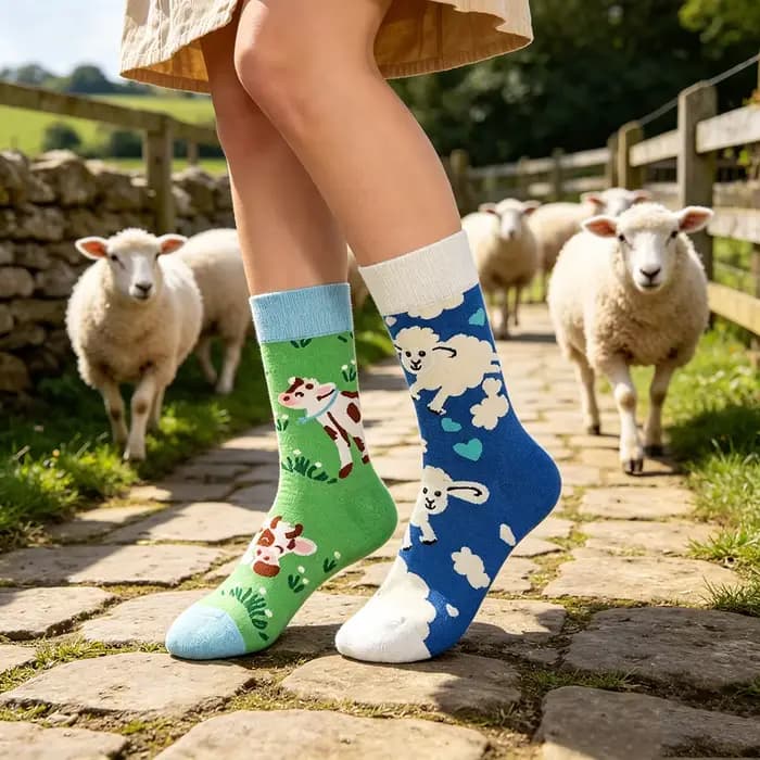 1 paire de chaussettes originales AB Tide pour homme et femme