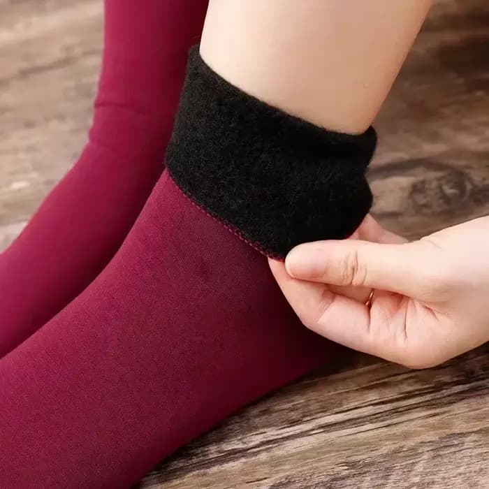 Chaussettes chaudes d'hiver pour femmes