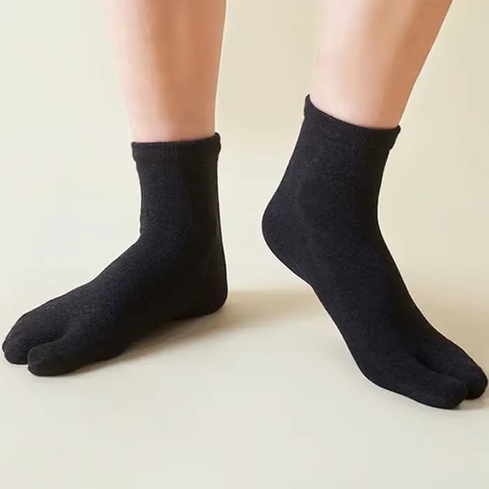 Chaussettes Tabi en coton tongs à deux orteils