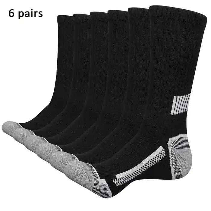6 paires de chaussettes de sport pour hommes