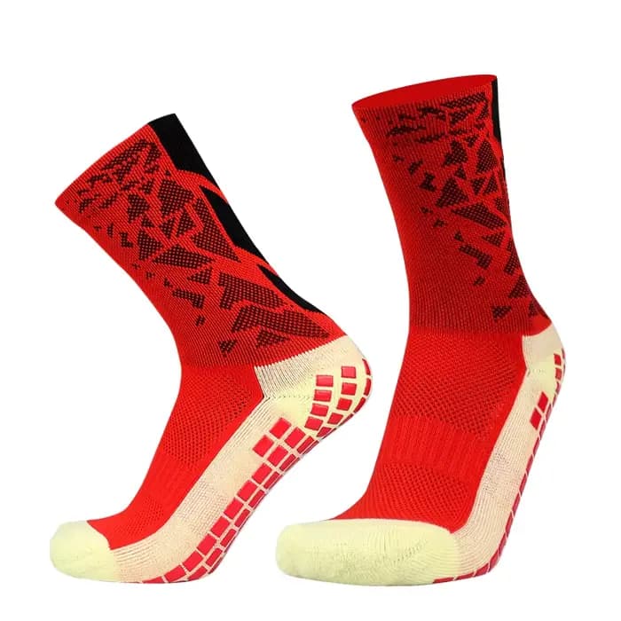 Chaussettes de Football antidérapantes en Silicone Takraw hommes femmes Sport basket-ball Grip