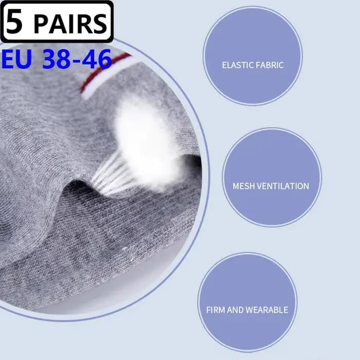 Chaussettes extensibles pour hommes