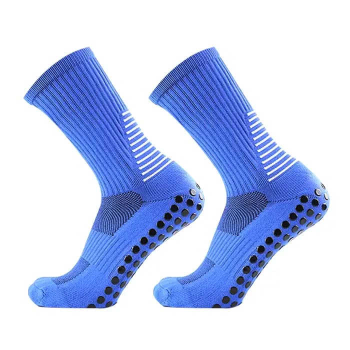 Chaussettes de football antidérapantes en silicone pour hommes et femmes