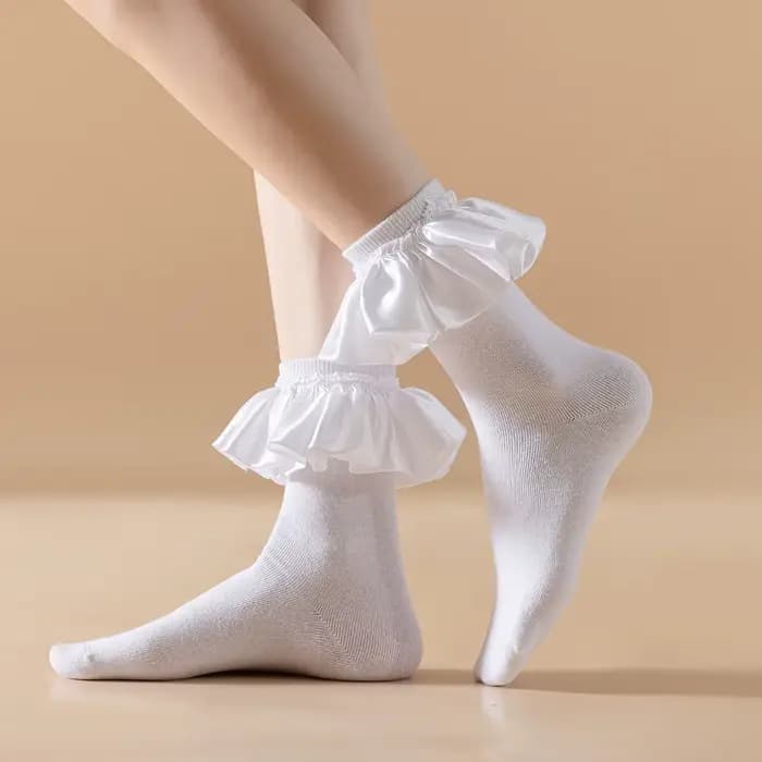 Chaussettes en seersucker