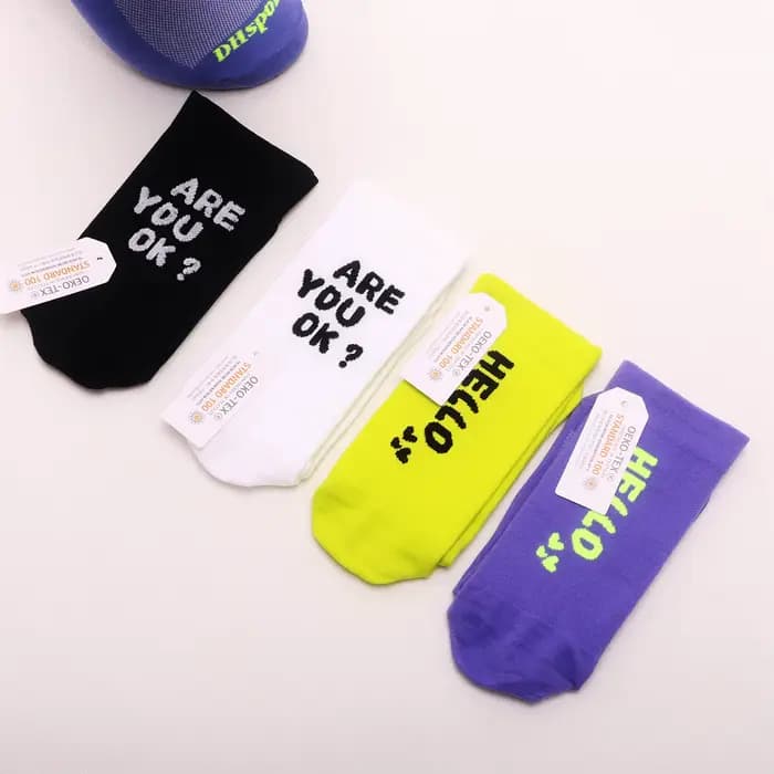 Chaussettes de cyclisme professionnelles Miosam, douces, respirantes, à séchage rapide, absorbantes, élastiques, unisexes, chaussettes de sport mi-mollet