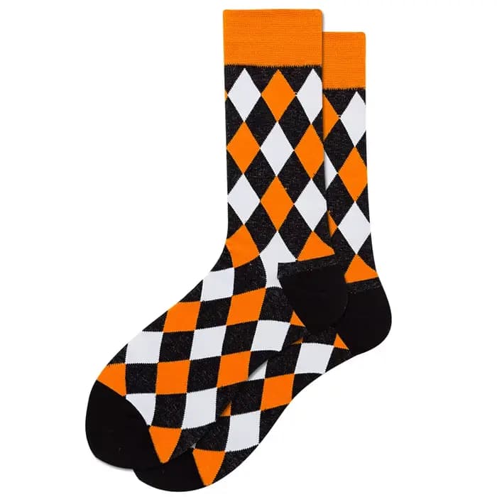 Chaussettes colorées pour hommes
