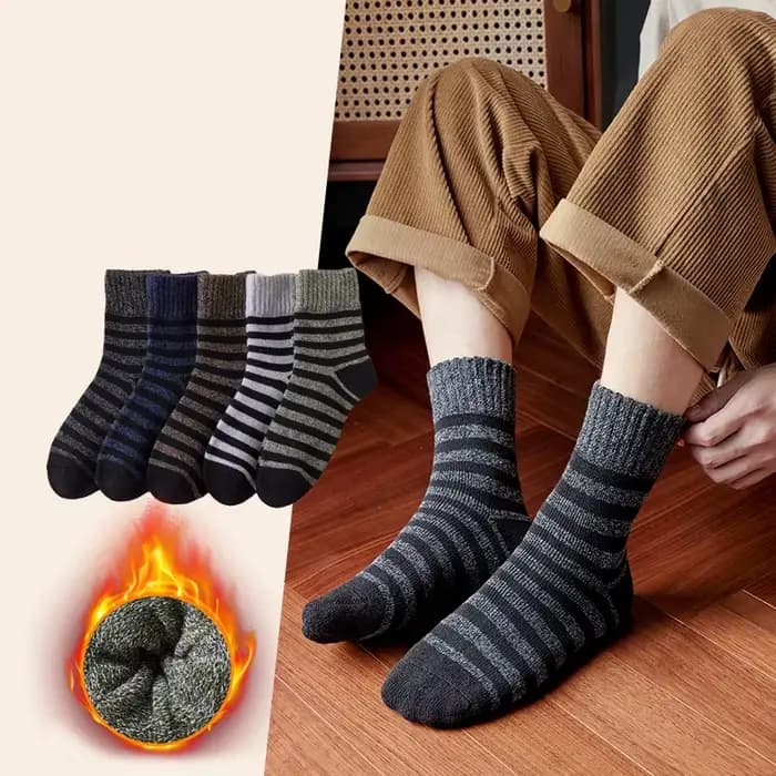Chaussettes en laine mérinos pour homme