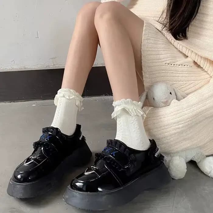 Chaussettes en dentelle pour femmes
