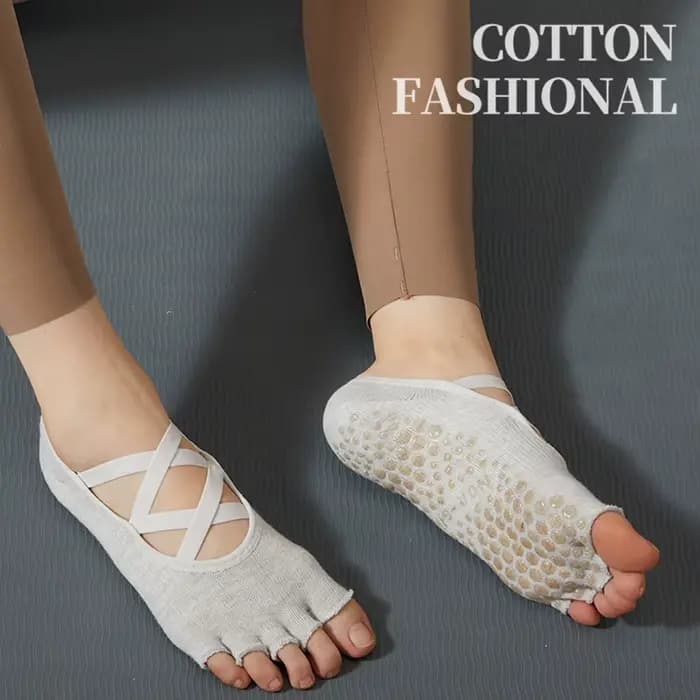Chaussettes Pilates à cinq orteils pour femmes