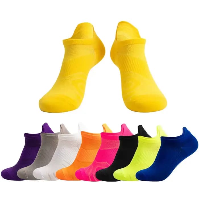 Chaussettes athlétiques en coton coordonnantes pour hommes et femmes