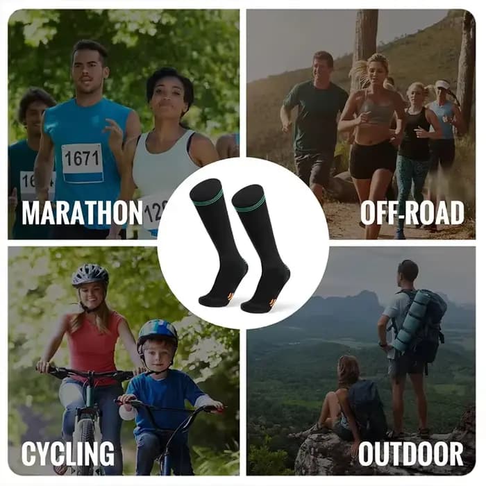 Chaussettes de compression sportives