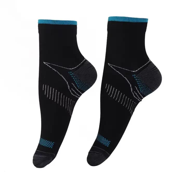 Brothock chaussettes de Compression pour Fascia plantaire chaussettes de Compression déodorant absorbant la sueur respirant Sweats chaussettes de pression de sport