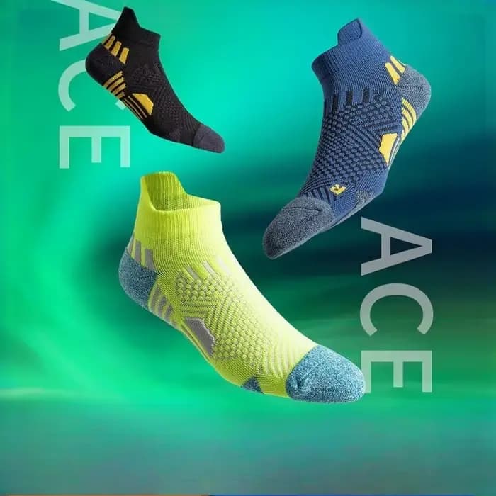 3/1 paires Sport Compression cheville chaussettes hommes femmes professionnel coupe basse Fitness Marathon course en plein air déodorant respirant Sox